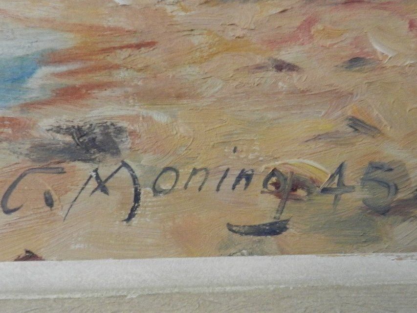 Dipinti: Landschaft Bild Cezar Moning 1945er – Usato da Emmenbrücke venduto da Ulisse-22 2