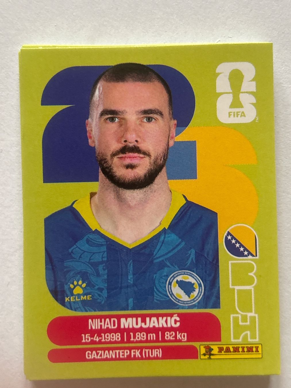 Panini Sammelbilder & Trading cards: Panini WM 2026 Sticker - Mujakic BIH 6 – Neu (gemäss Beschreibung) aus Troistorrents von sim_d75d