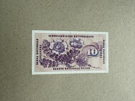 Billets Fr. 10.- / 1977 / Neu