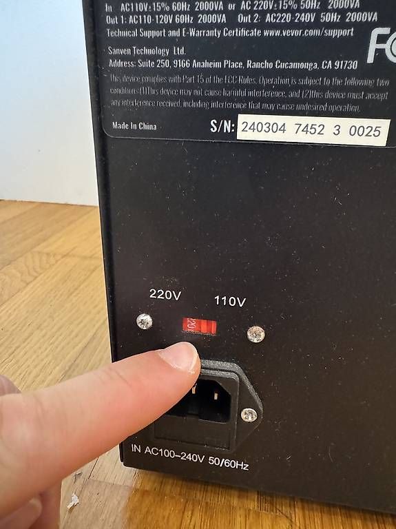 Inverter: Spannungswandler 2000W - 110V - 230V – Usato da Stansstad venduto da saldo95 3