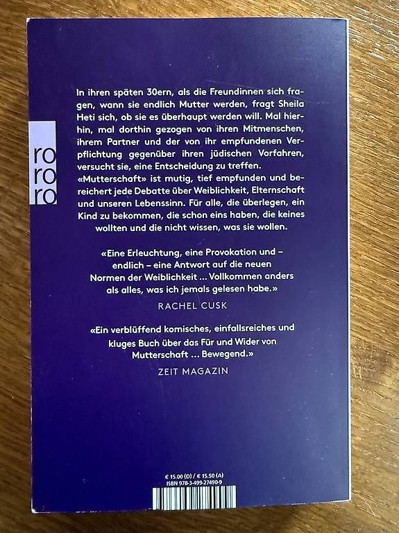 Libri: Mutterschaft – Usato da Mirchel venduto da jlmrcdsrsn 1