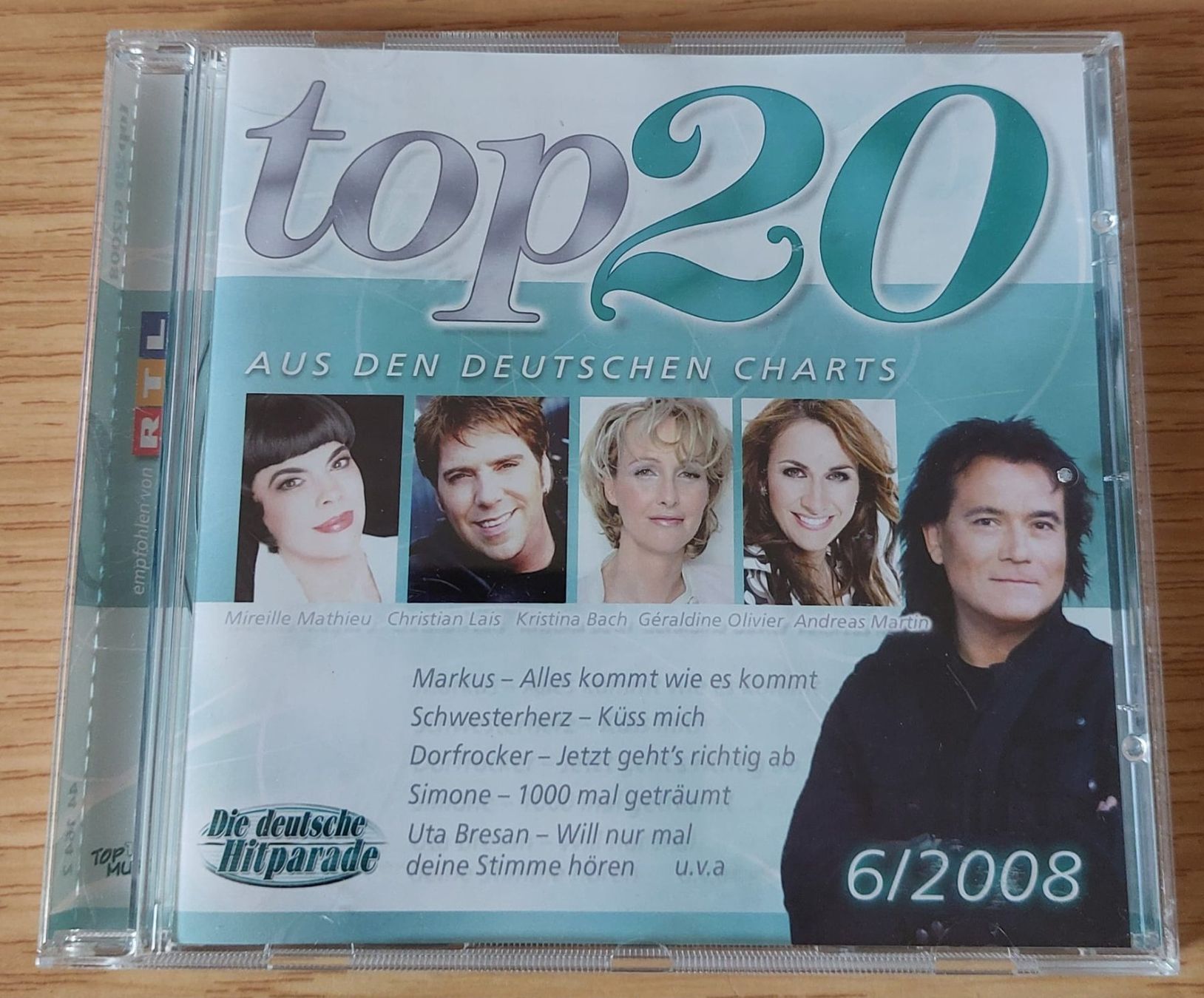 CDs: Top 20 - Aus den Deutschen Charts - CD - 6/2008 – Gebraucht aus Urtenen-Schönbühl von Kahru