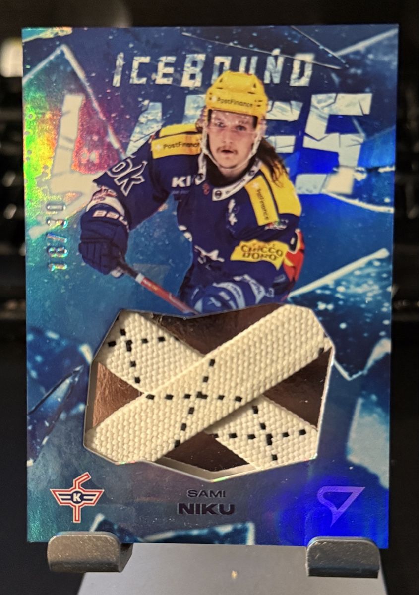 Sportzoo Carte collezionabili: Sami Niku 18/30 Icebound Laces – Nuovo (secondo la descrizione) da Zauggenried venduto da Puckcollector_NS