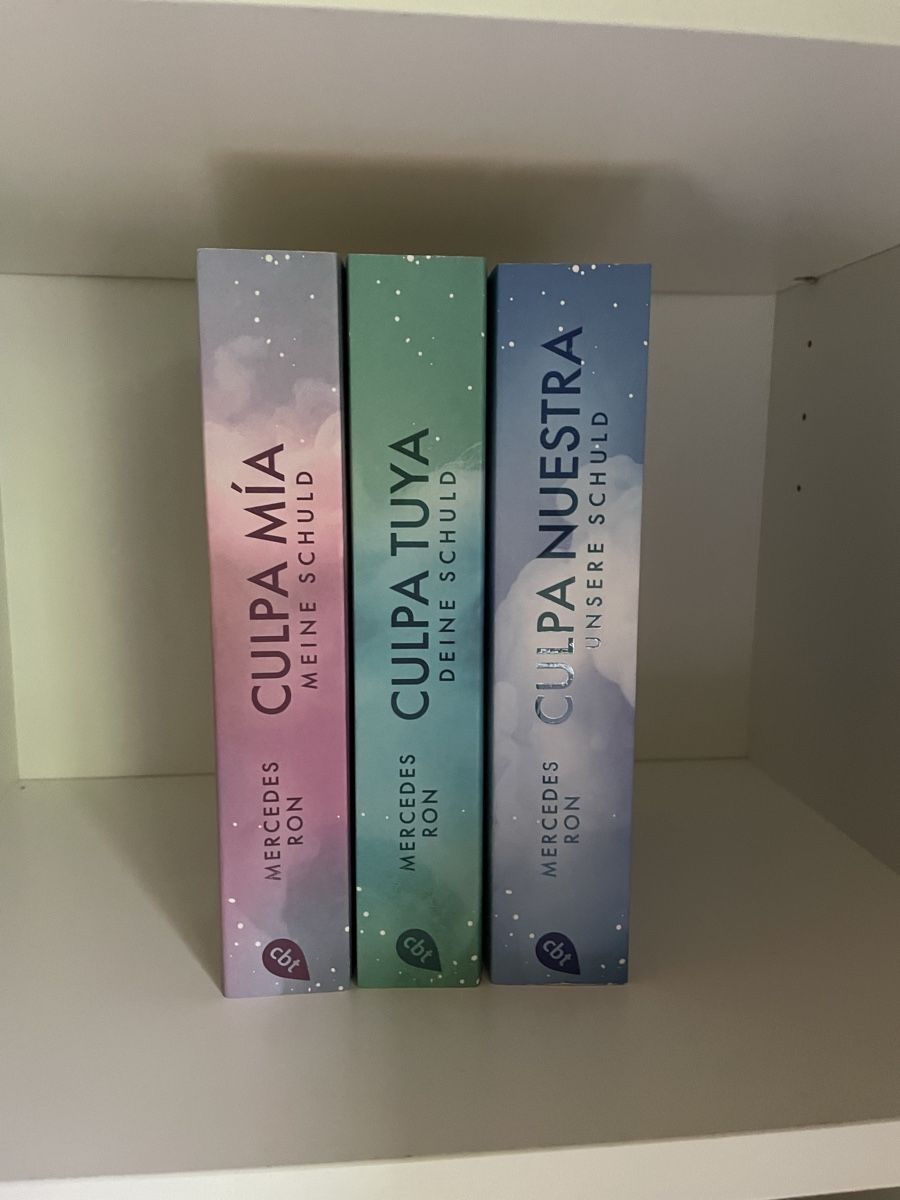 Bücher: Culpa Mía, Tuya und Nuestra – Neu (gemäss Beschreibung) aus Adetswil von Mschnuffi 1