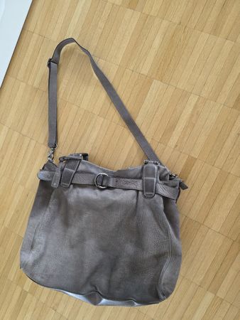 Abro Vintage Leder Shopper Handtasche top!