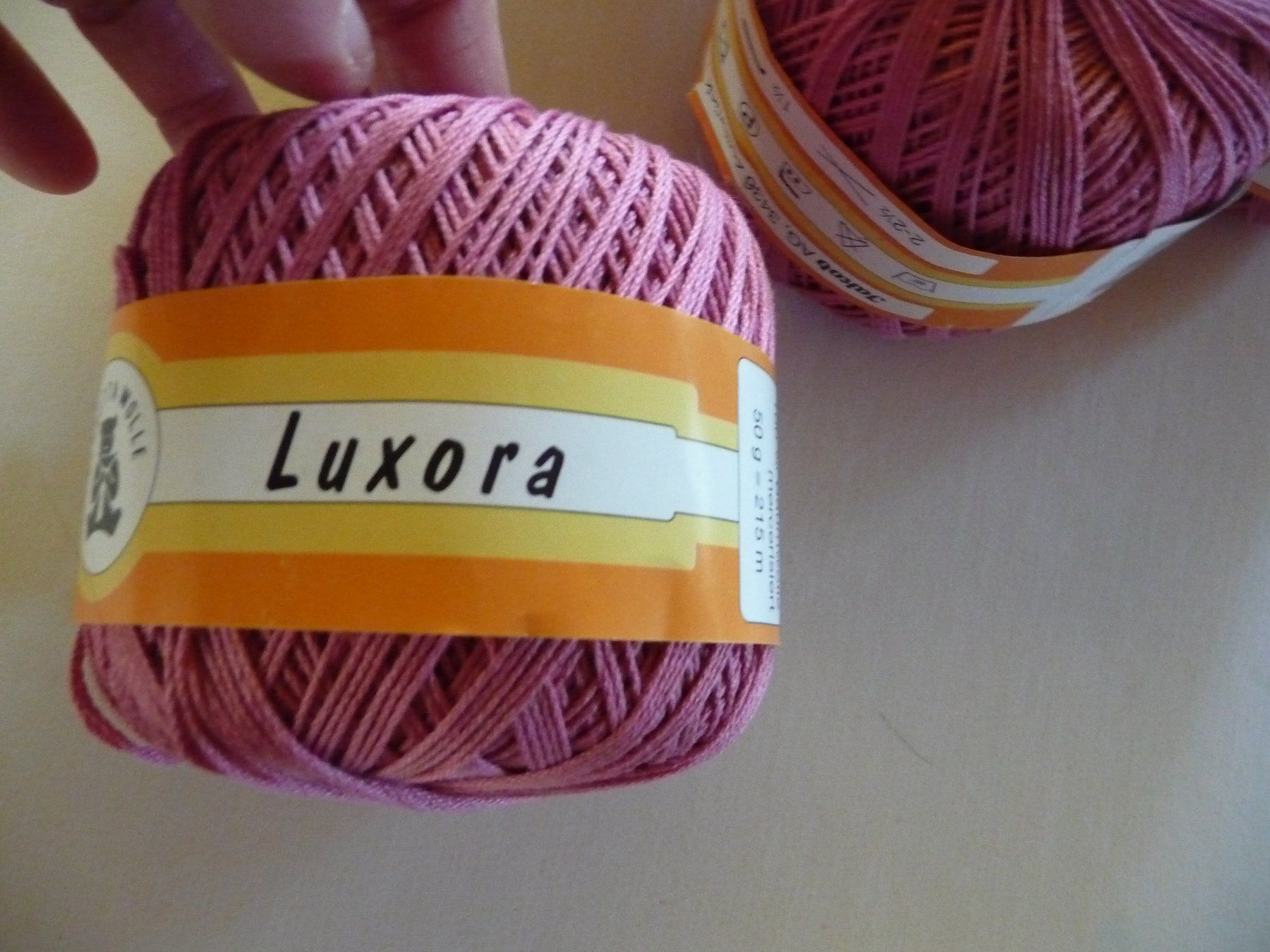 Lana: 5 Knäuel Luxora Baumwolle – Nuovo (secondo la descrizione) da Kirchberg BE venduto da lavendel02 1