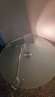 Retro Tischlampe Chrom/Weiss
