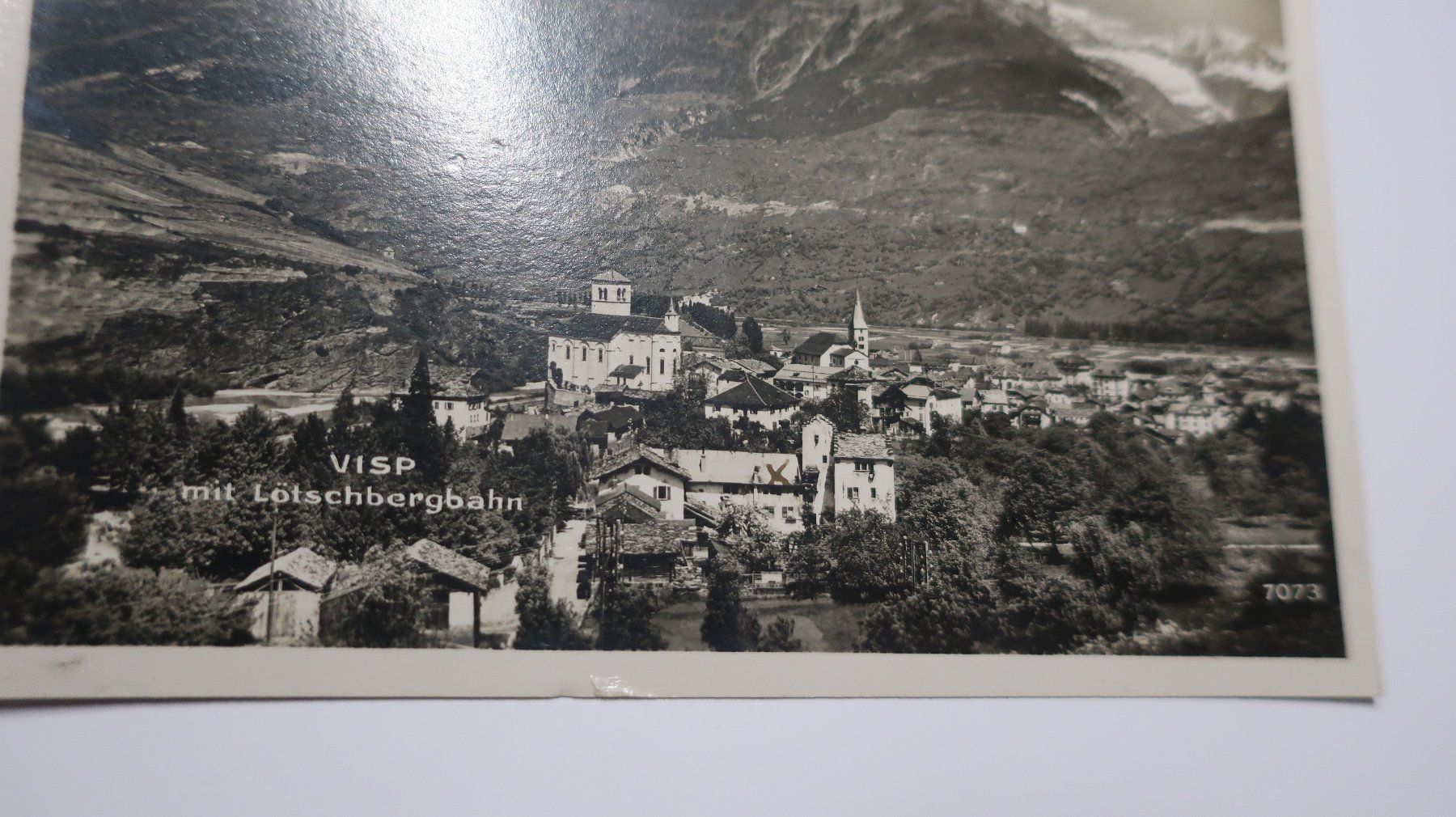Cartes postales: Visp mit Lötschbergbahn – Défectueux à Cormoret par Pascalll2001 3
