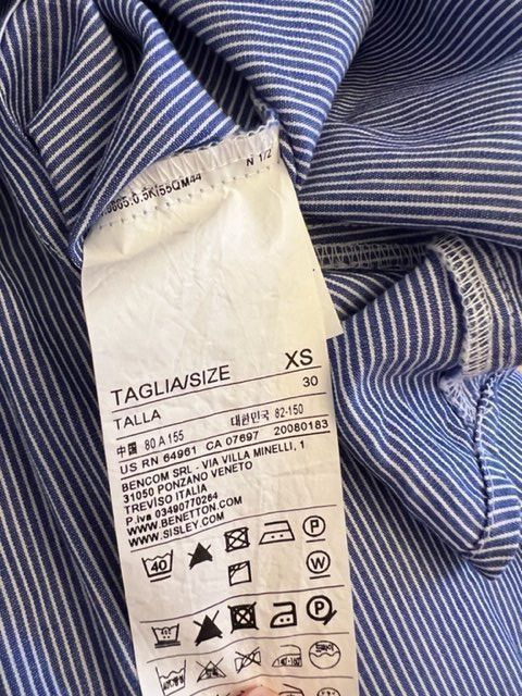 Benetton Camicette: Damen Bluse Benetton Gr.XS – Usato da Wabern venduto da adamovski 3