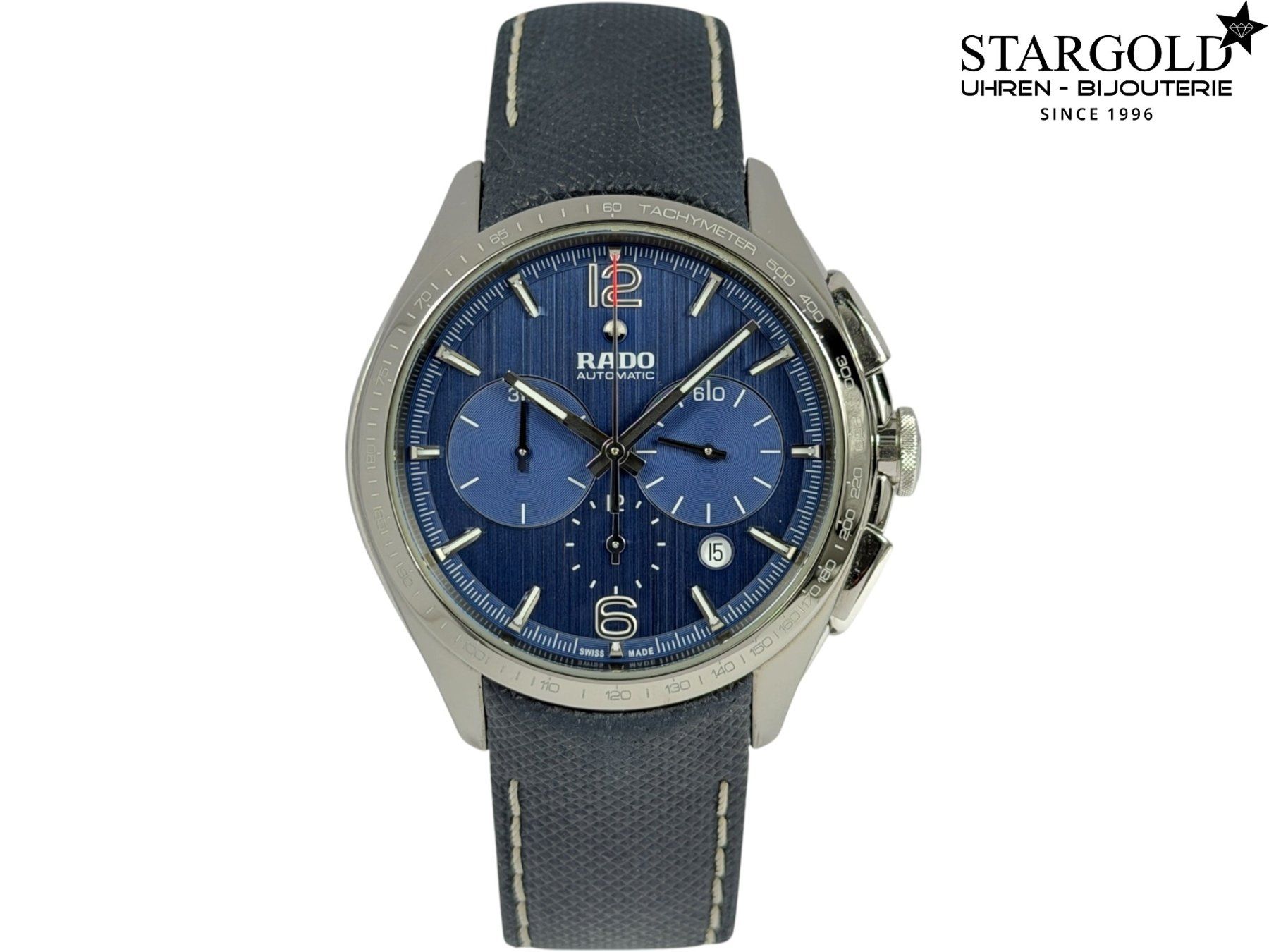 Rado Montres: Rado HyperChrome Chronograph - 650.0120.3 – D'occasion à Zürich par Stargold-Uhren