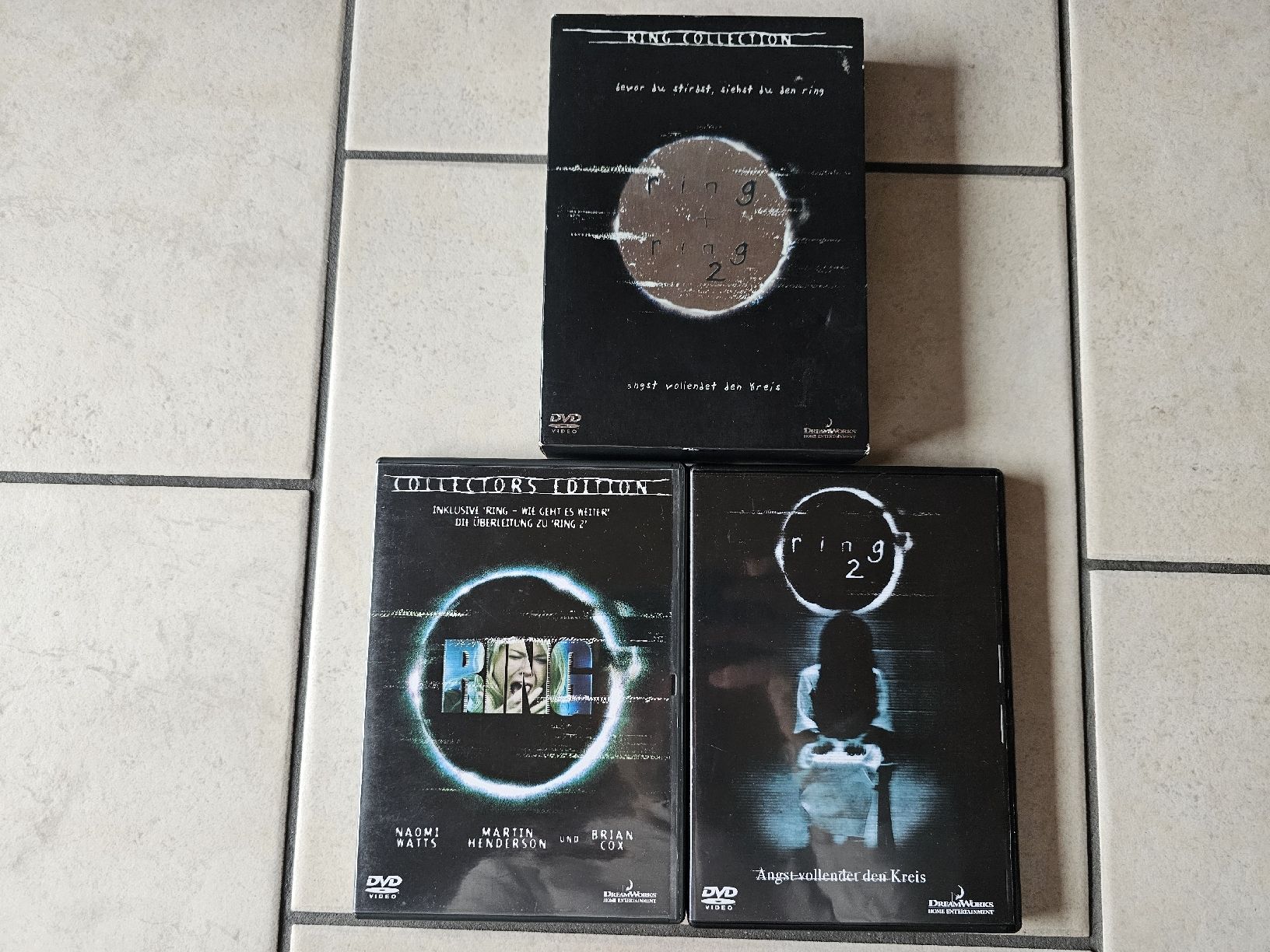 Tutti i DVDs: Ring Collection  -  Teil 1 & 2 Box – Usato da Schneisingen venduto da backstore24