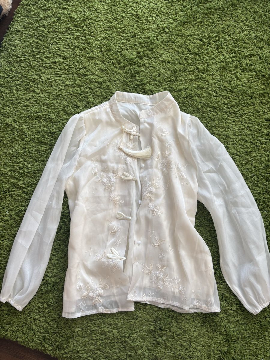 Camicette: Damen Bluse mit Stickerei – Nuovo (secondo la descrizione) da Arbon venduto da Ursula_566