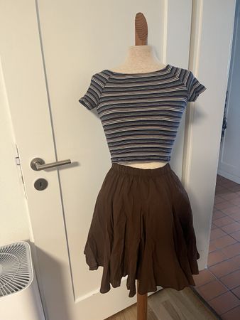 Sommer Rock, Mini Rock, braun Grösse onesize, NEU ungetragen