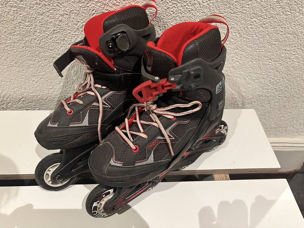 Oxelo Pattini in linea & Pattini a rotelle: Inline Skates, Gr. 32-35 – Usato da Bern venduto da kat_thom