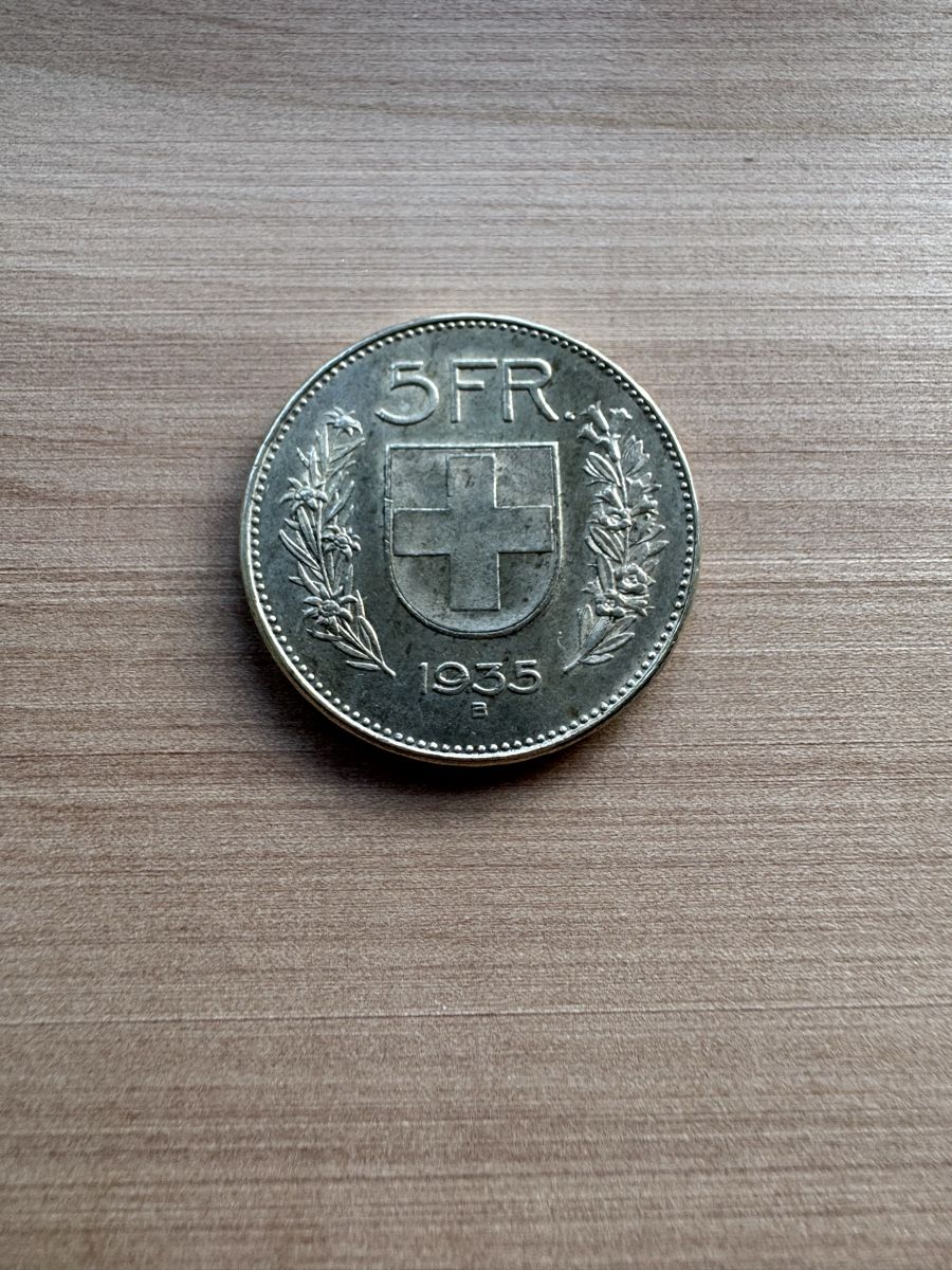Toutes les monnaies: 5 Franken Silber 1935 – D'occasion à Fribourg par undertheappletree 1