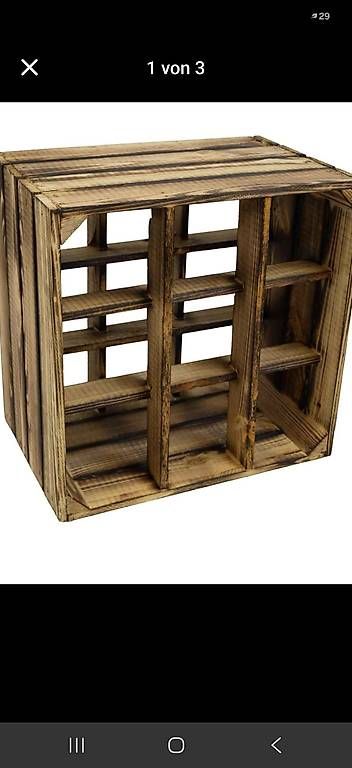 Regale: Weinregal Holz – Gebraucht aus Zürich von AngelikaLance 2