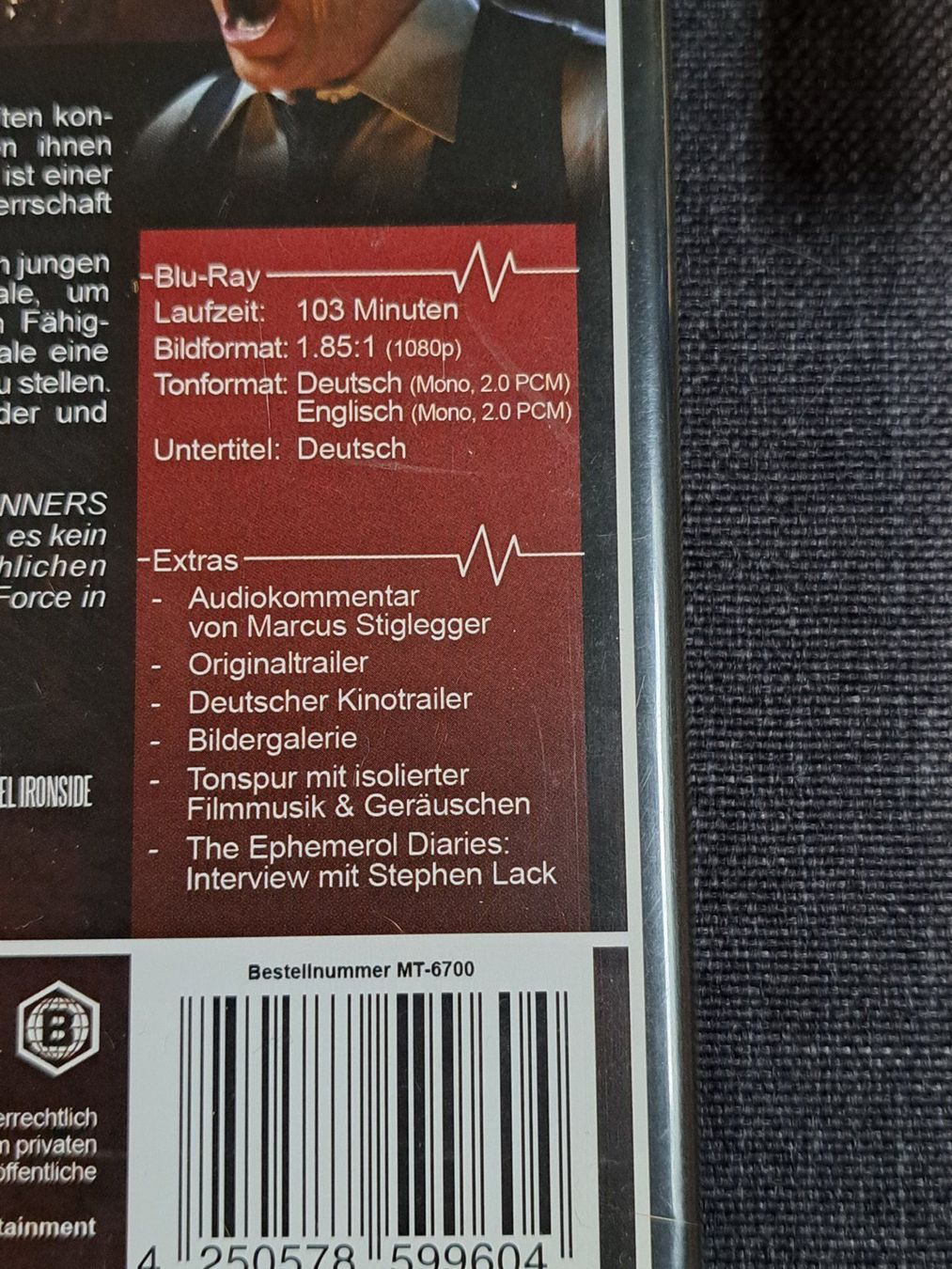 Tutti i DVDs: Blu-ray SCANNERS, Ein Film von Davis Cronenberg – Nuovo (secondo la descrizione) da Unterseen venduto da Kanica 4