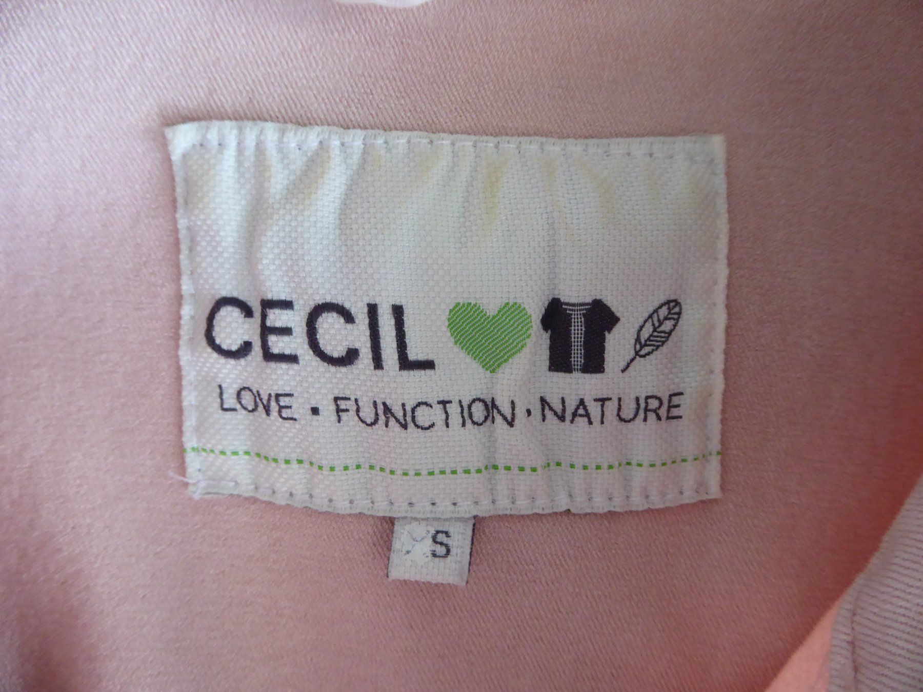 Cecil Giacche: Jeans-Jacke CECIL rosa Grösse S – Usato da Entlebuch venduto da roma6370 1