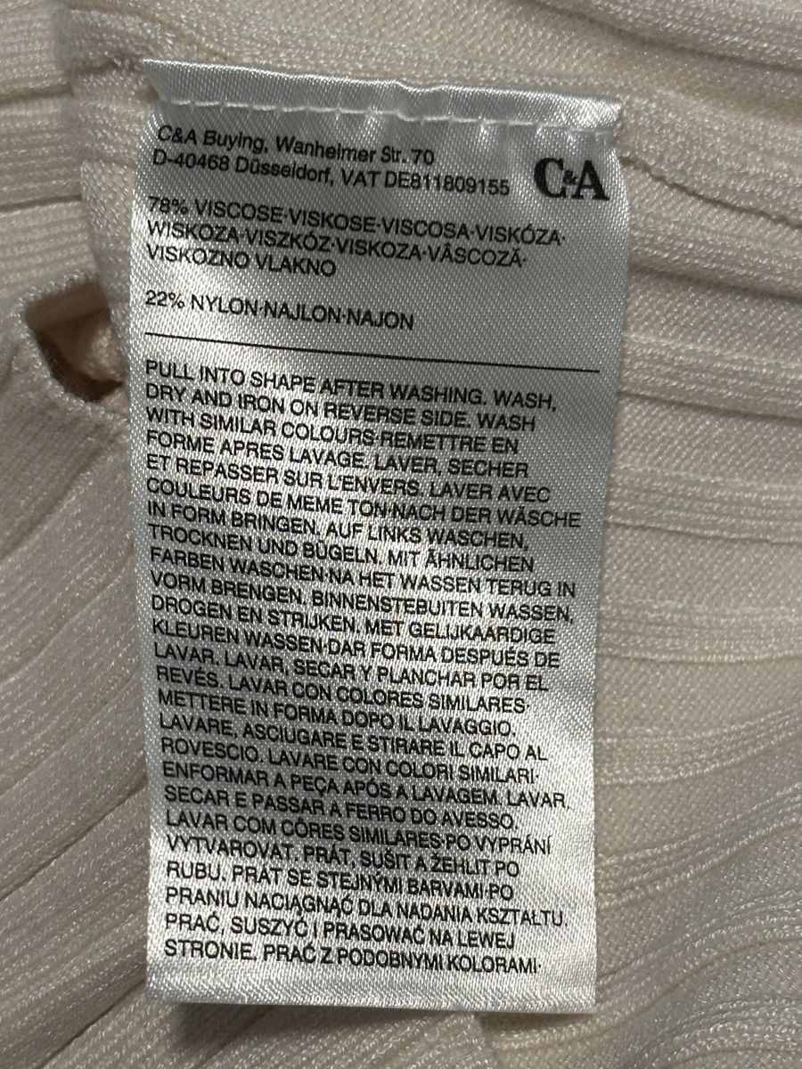 C&A Maglioni & Felpe: Neuer Pullover XXL von C&A cremeweiss mit seidenglanz – Nuovo (secondo la descrizione) da Ardez venduto da 2004ankek 2