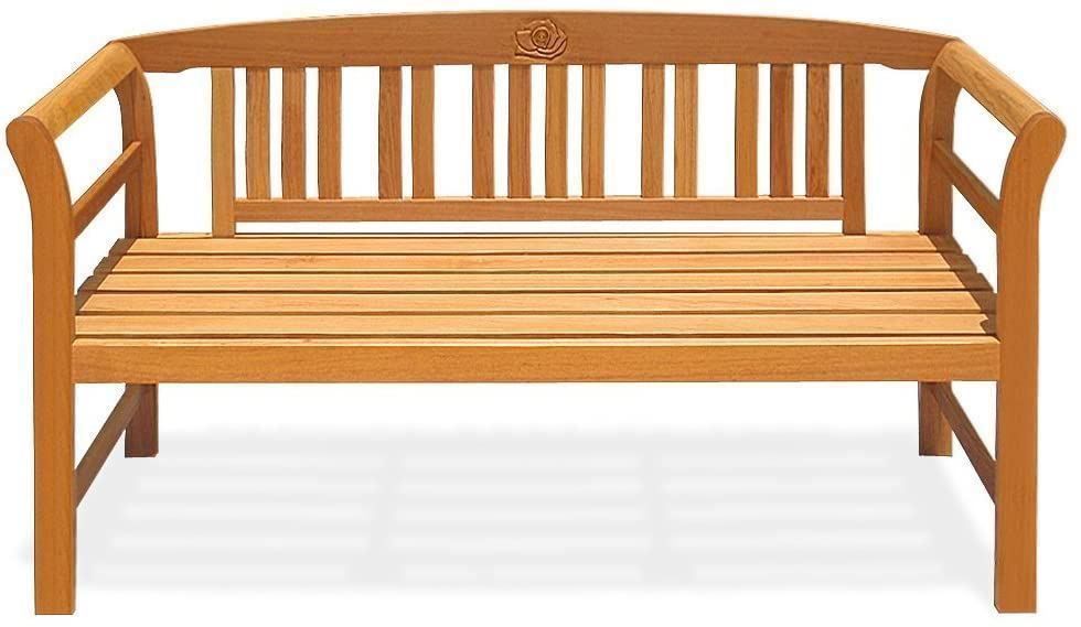 Panchine: FSC Gartenbänke mit Rose 150/43/82 cm – Nuovo e nell'imballaggio originale da Kriens venduto da Mikado-Geschenke 5