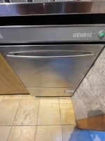 Lave-vaisselle professionnel GEHRIG, acier inoxydable, 1300w