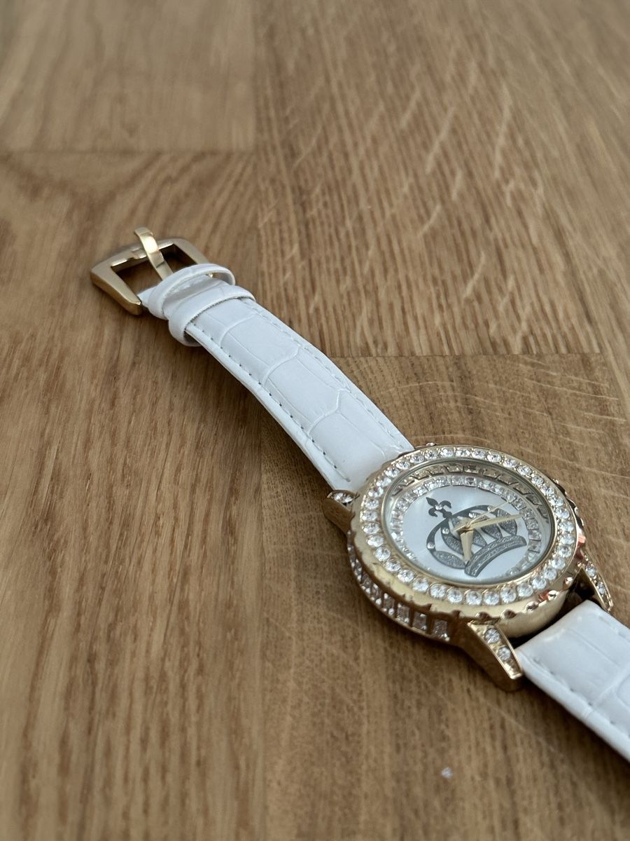 Uhren: Glööckler Uhr weiss mit Strasssteinen – Neu (gemäss Beschreibung) aus Ermatingen von nic_x2tf 1