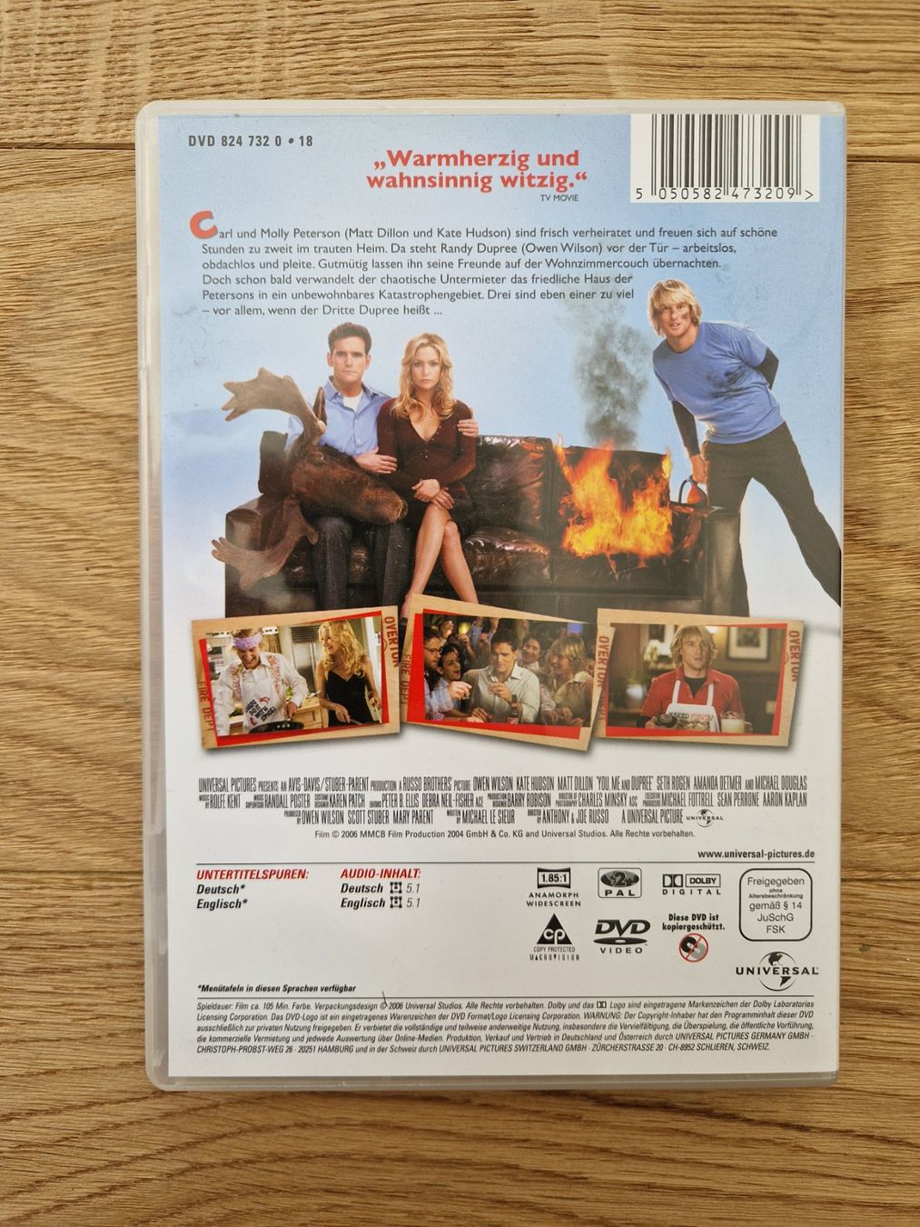 Tutti i DVDs: DVD "Ich, du und der Andere" (2006) – Usato da Diegten venduto da herala 1
