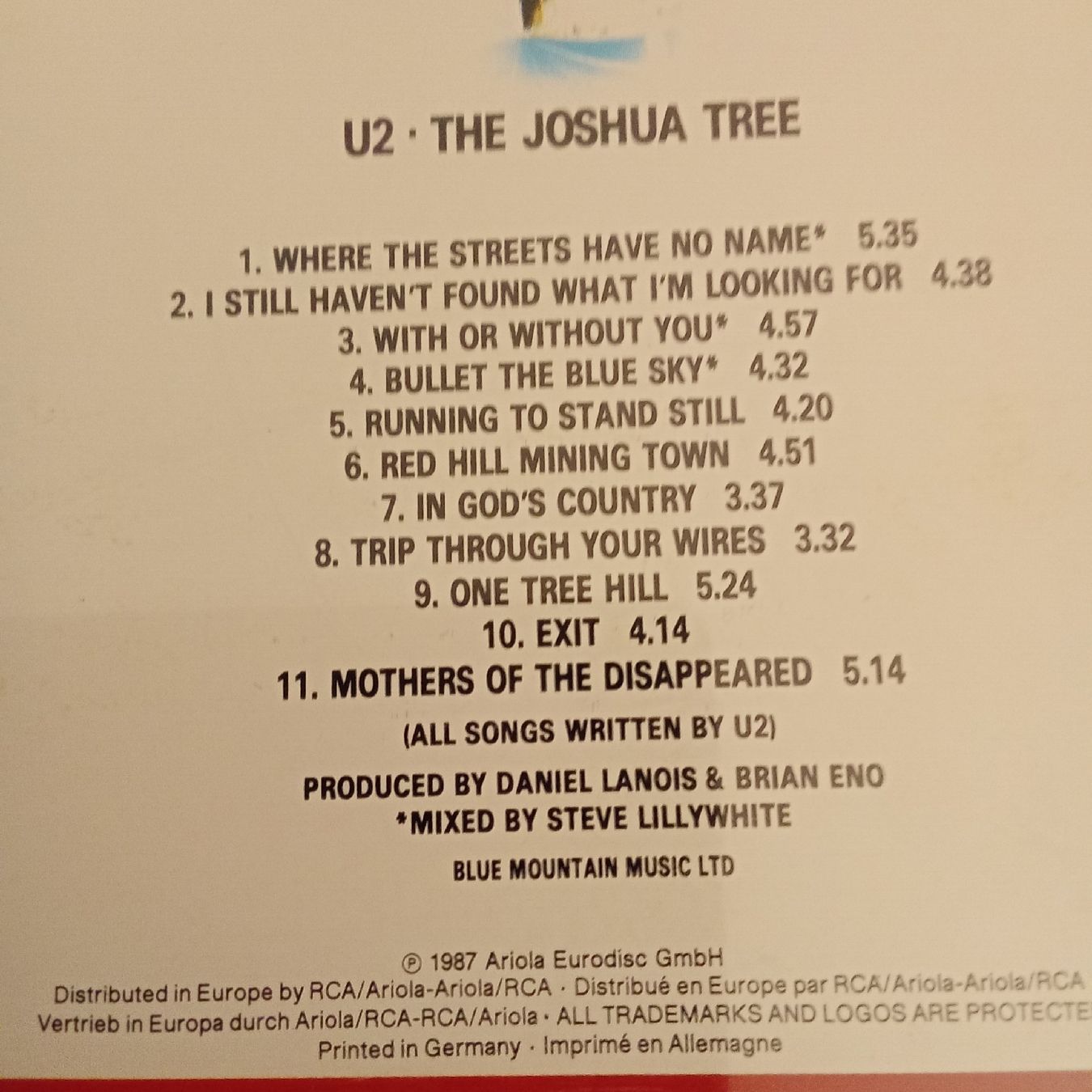 CDs: U2 – Gebraucht aus Liebefeld von CD-Urs 1