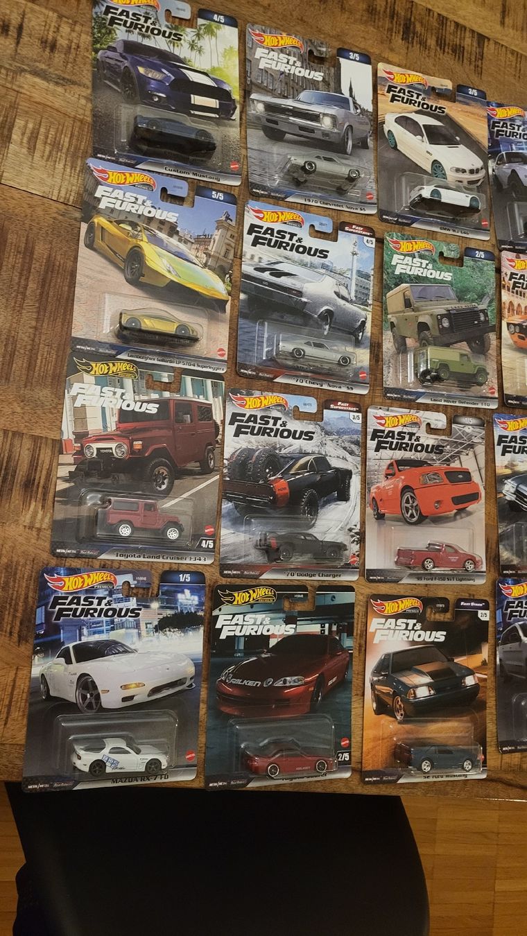Hot Wheels Modellautos: Hot Wheels Premium Fast and Furious Sammlung – Neu und originalverpackt aus Jona von mjo_f5t2 1