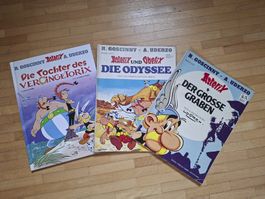 3 Asterix-Bücher deutsch