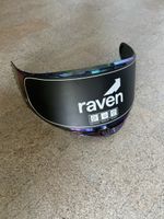 Raven Motorradhelm-Visier