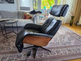 Relaxsessel Leder elektrisch verstellbar