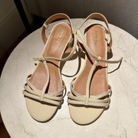 Jonak Paris Cream Leather Heels   size 40