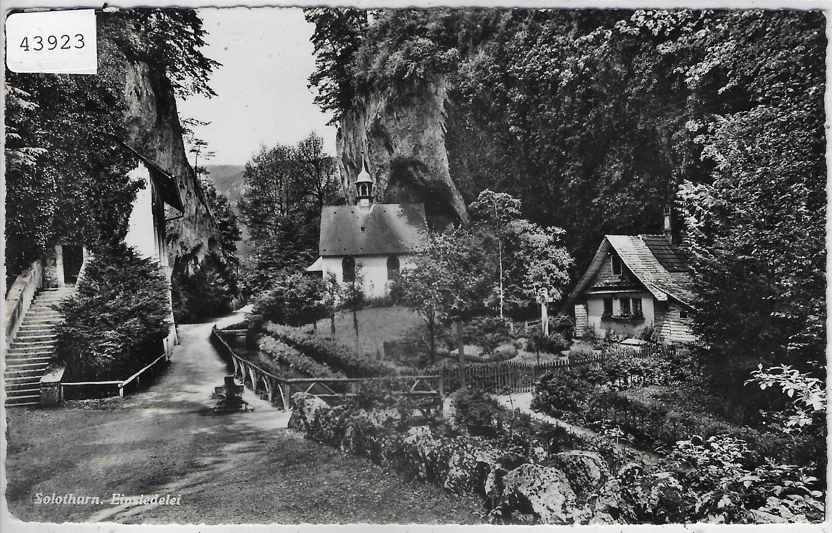 Cartoline postali: Solothurn - Einsiedelei – Usato da Ettingen venduto da Kartenplanet