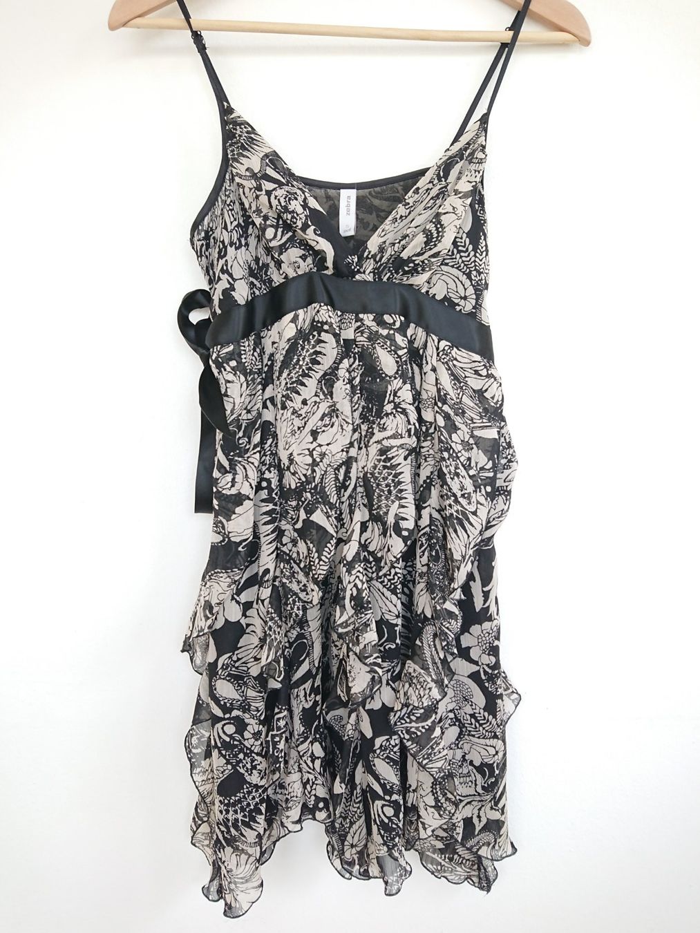 Zebra Kleider: Damen Kleid Zebra Gr. S Schwarz Beige – Gebraucht aus Hallau von CHACLA 2