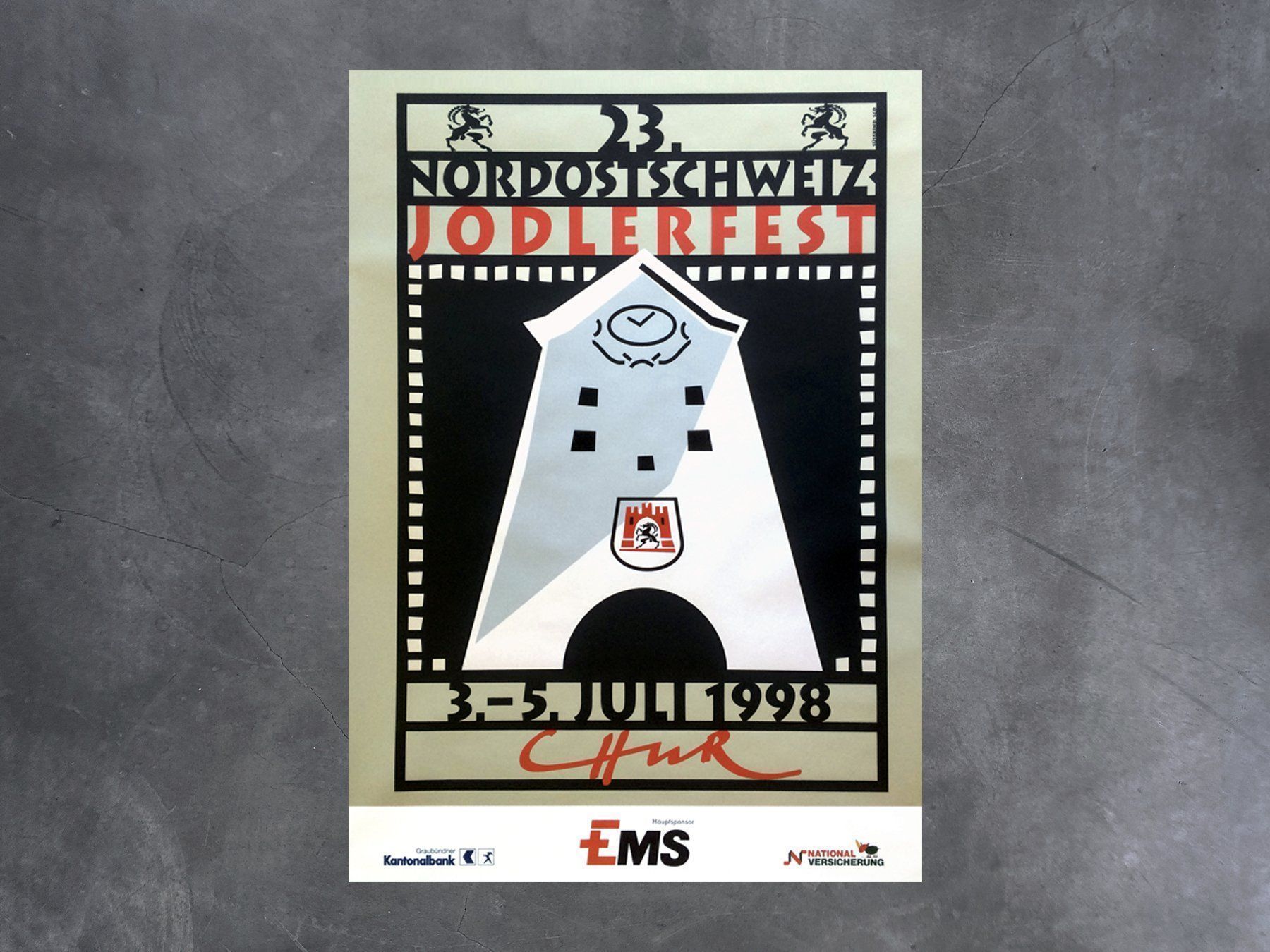 Foto & Immagini: Nordostschweizer Jodlerfest, Chur, 1998 – Usato da Chur venduto da design-of-time
