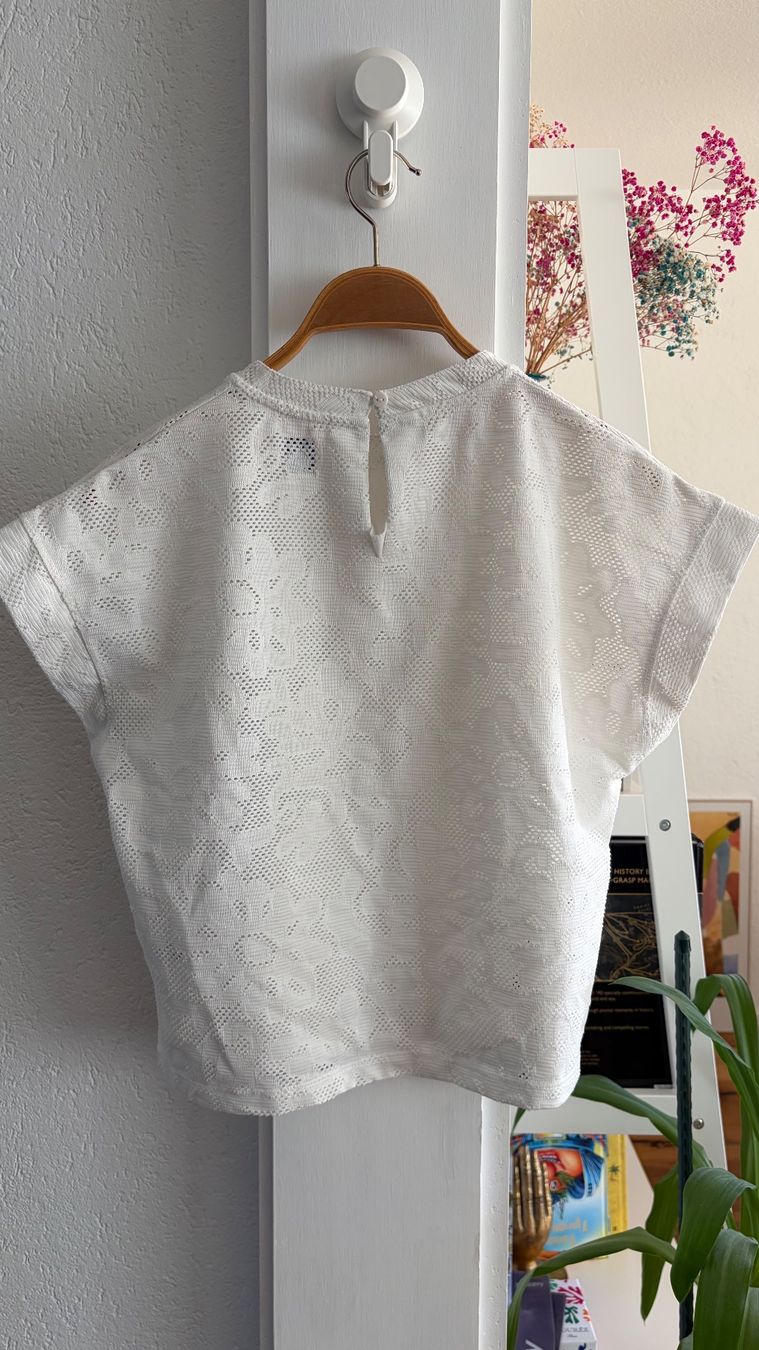 La Redoute Top: Top in weiss, Gr. S – Usato da Volketswil venduto da Irkasha 1