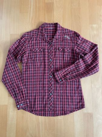 Lundhags Damen-Outdoor-Wanderhemd langarm, Gr.XS/S
