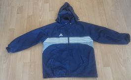 Adidas Regenjacke Gr 152 blau/grau Übergangsjacke