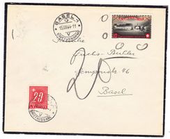 Lettre Taxée (timbre non valable)