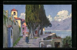 sign. Paolo Kutscha: Brissago, Ortsparti