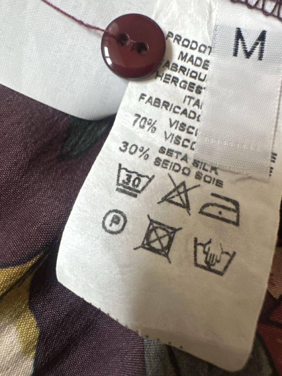 Vestiti: Viscose/Seiden Kleid – Usato da Zürich venduto da Misomi 4