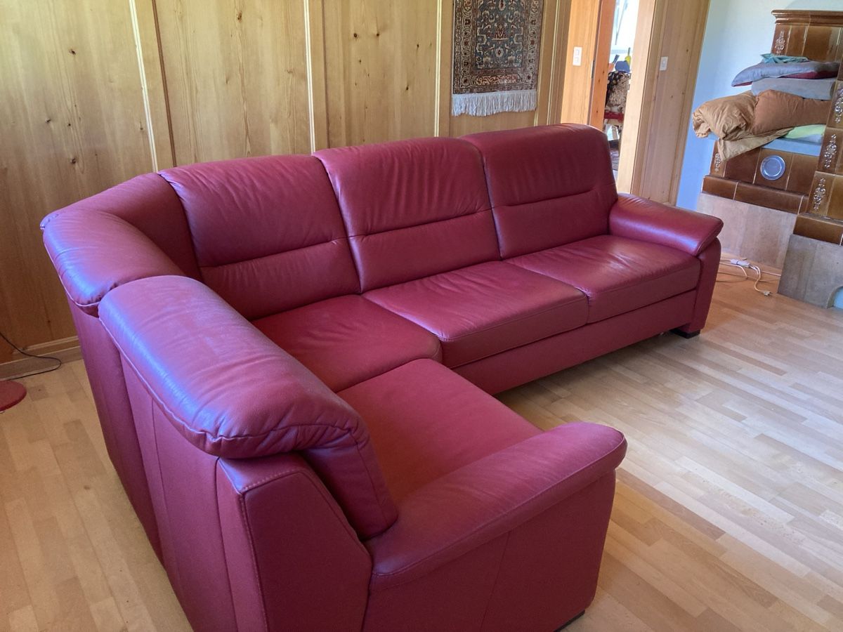 Divani: Schlafsofa in Lederoptik – Usato da Dietfurt venduto da chrischu66 1