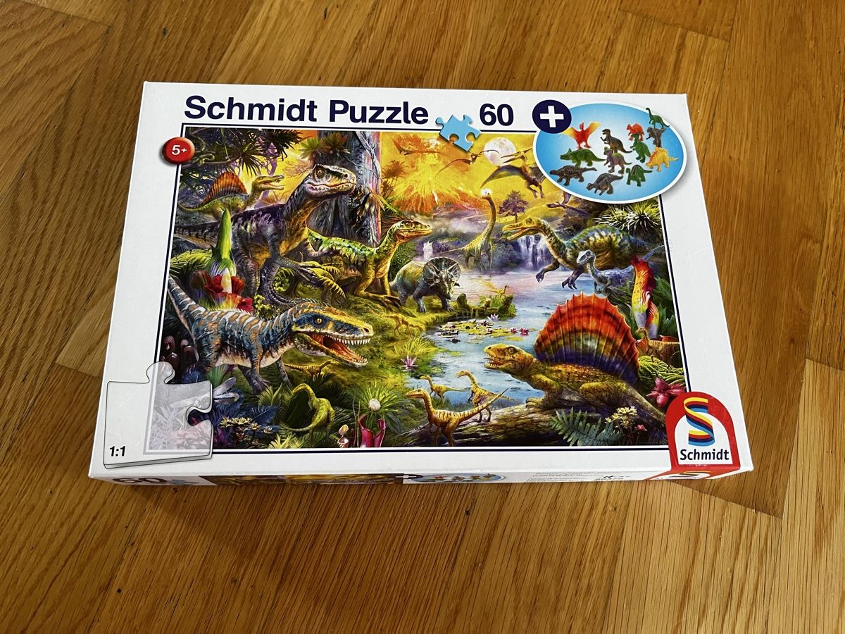 Puzzles: Puzzle Dino 60 Teile ab 5 – Gebraucht aus Chur von cardem86
