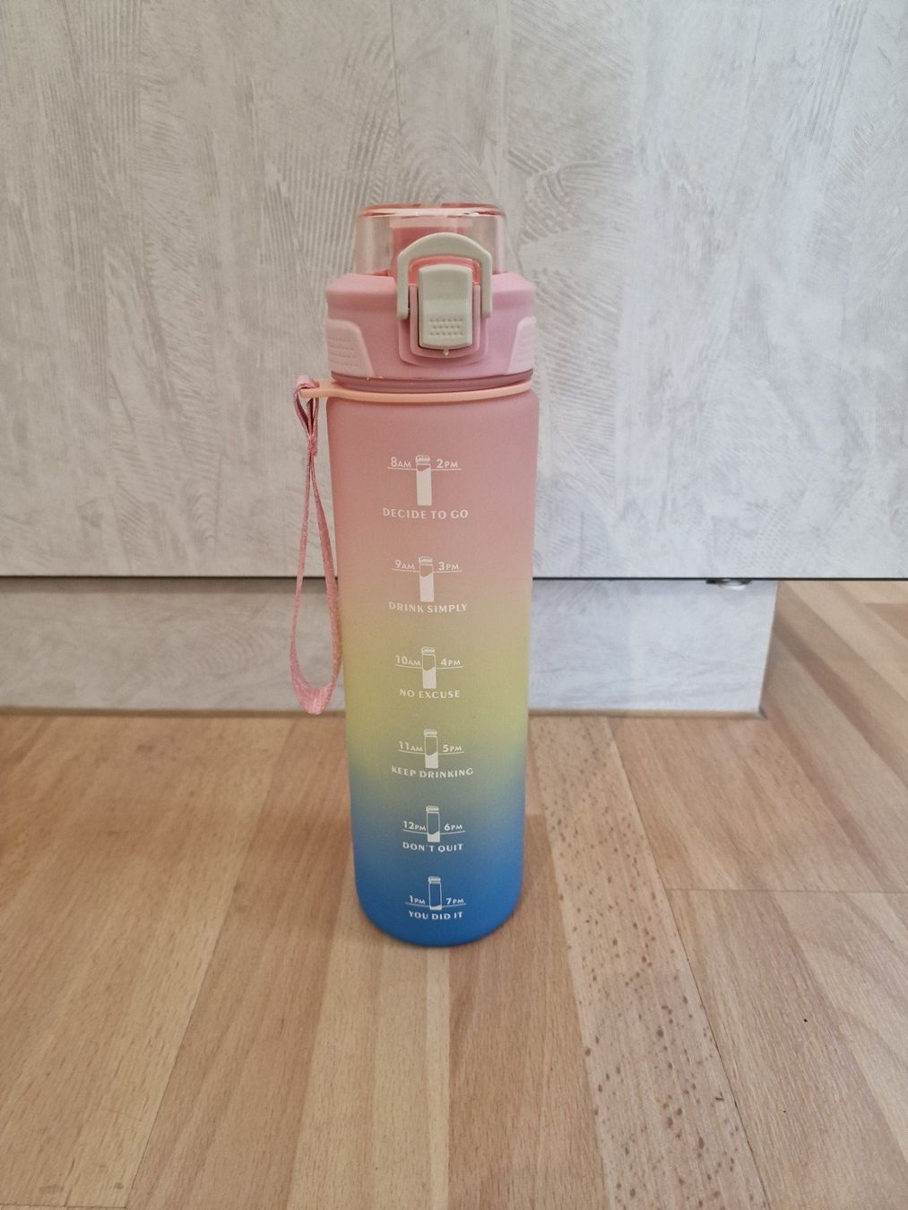 Borracce & Thermos: Wasserflasche Trinkflasche Kunststoff "Rosa" – Nuovo (secondo la descrizione) da Buchrain venduto da Sssschaller 1