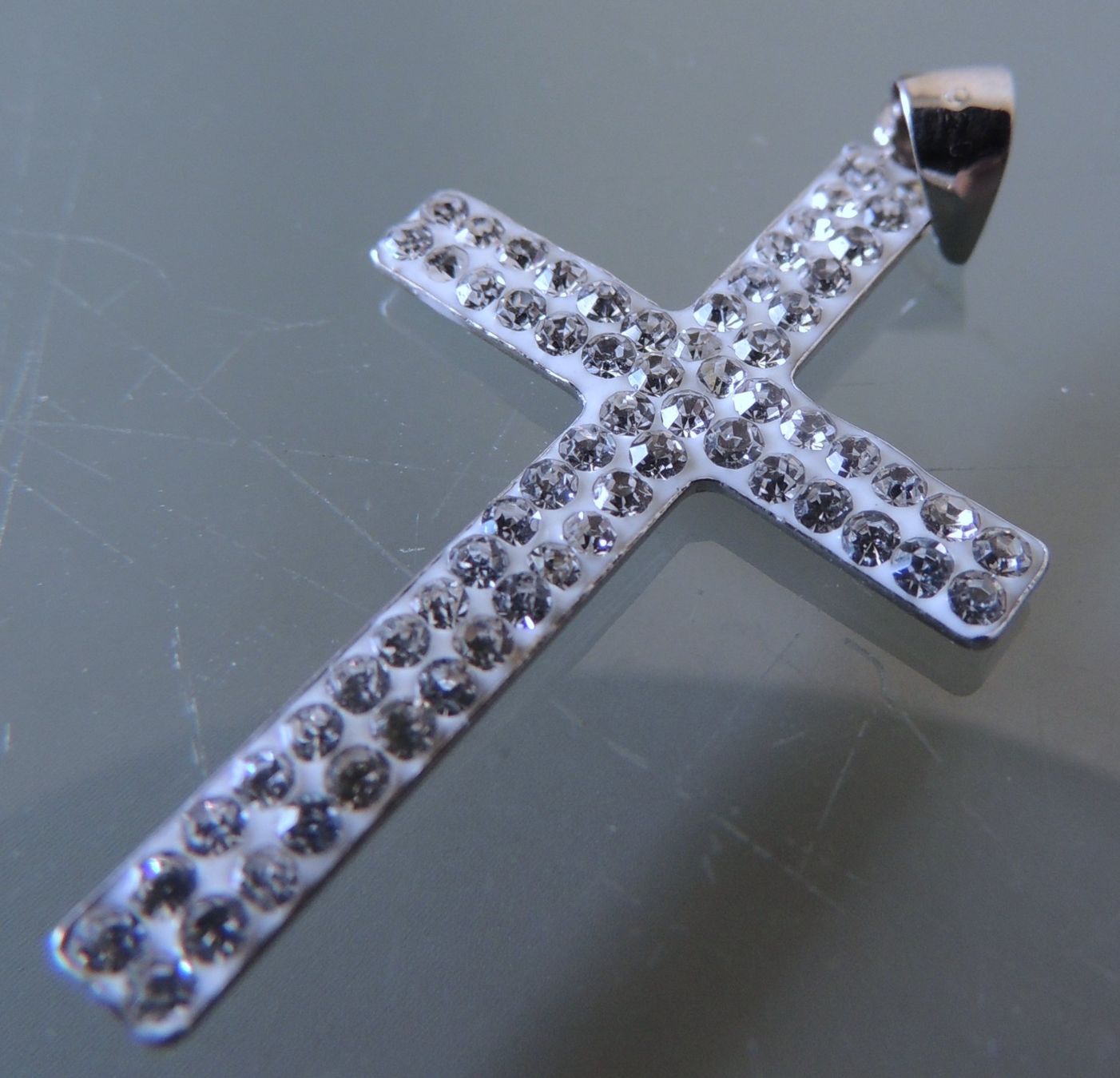 Ciondoli: Silber 925 Kreuz Anhänger 38 mm – Usato da Waldenburg venduto da schaller707 2