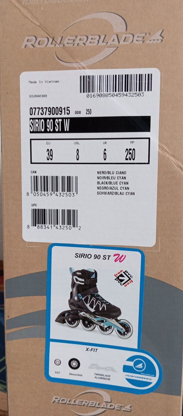 Inline-Skating & Rollschuhe: Inlineskates - Rollerblade Sirio 90 ST W – Neu (gemäss Beschreibung) aus Azmoos von stomir 4