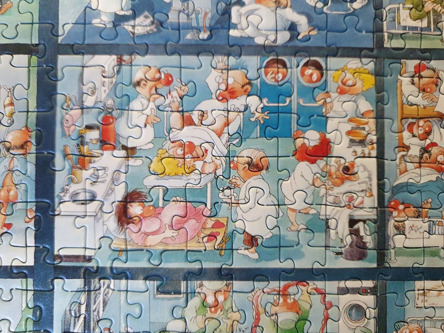 Heye Puzzle: Loup Puzzle - Emergency Room - 2000 Teile – Usato da Stilli venduto da Mos1 5