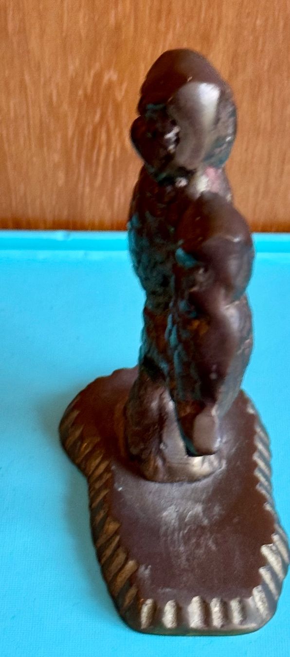 Statuette: Eulenpaar aus Messing alt – Usato da Grabs venduto da Barbstucky 3
