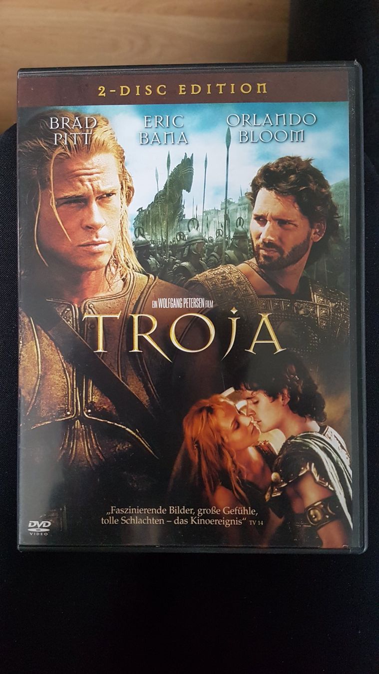 Alle DVDs: DVD "Troja" mit Brad Pitt und Orlando Bloom – Gebraucht aus Buttisholz von Simone_n